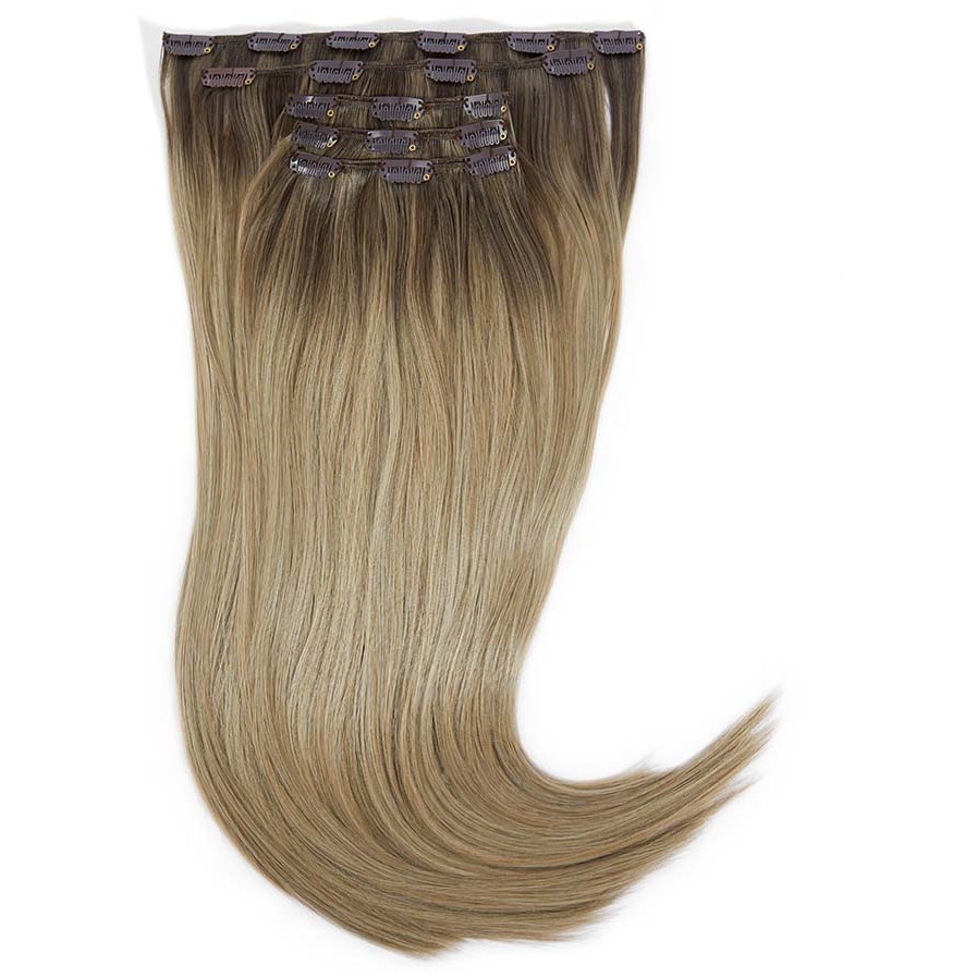 Rapunzel of Sweden Vegan Clip-ins Straight / Medium Volume / 5 pi