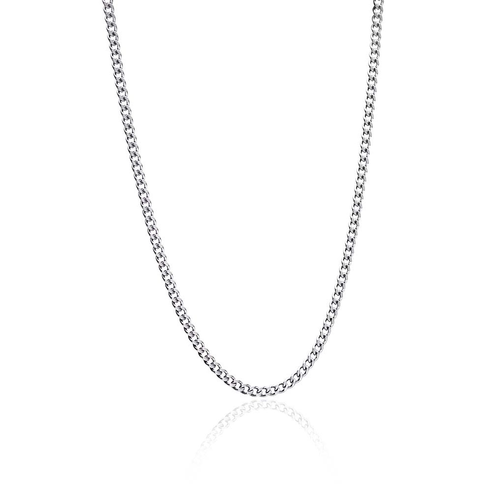 Blomdahl Silvery Coating Medium Link