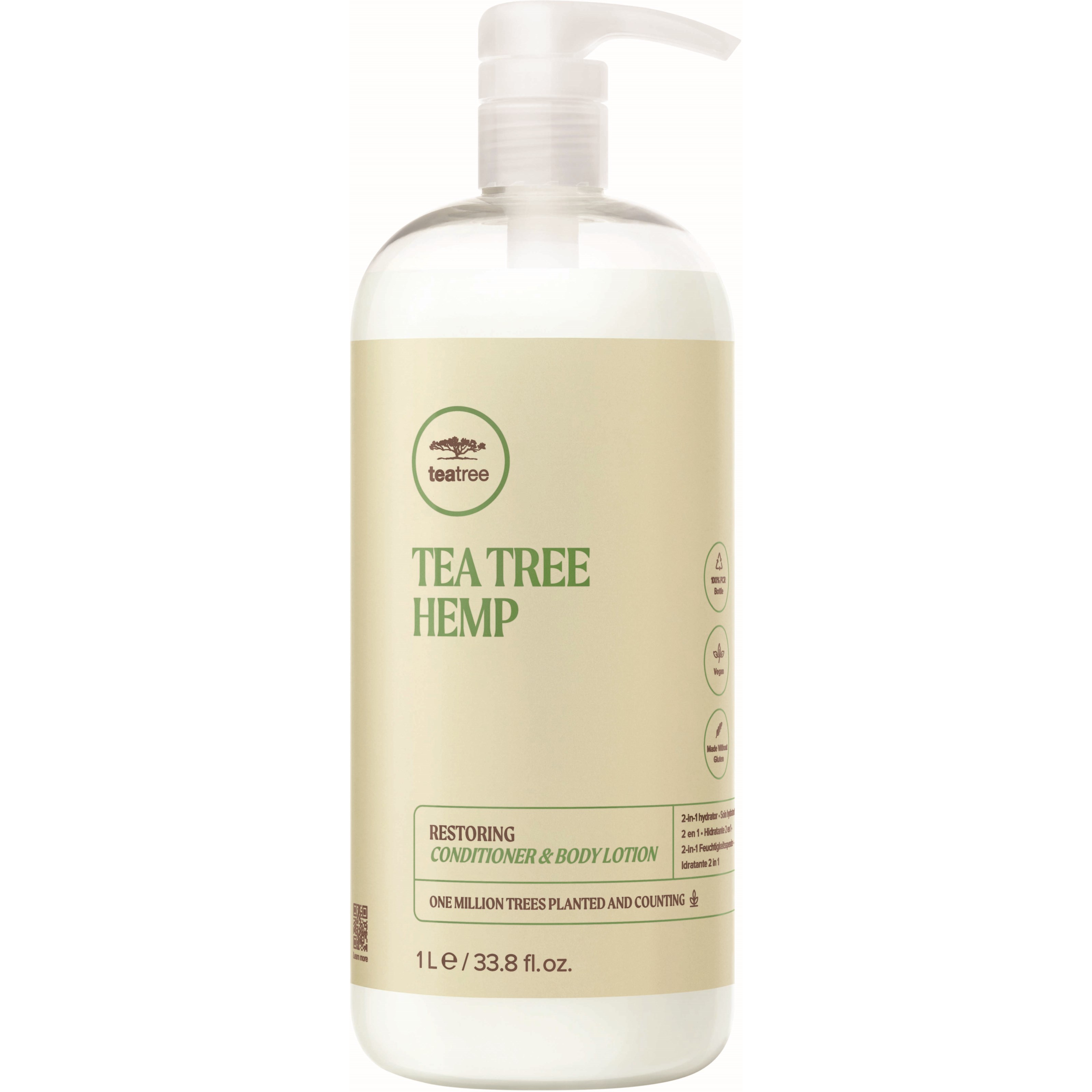 Paul Mitchell Tea Tree Hemp Restoring Conditioner & Body Lotion 1