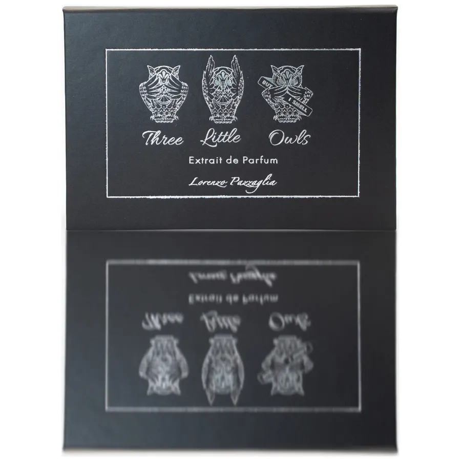 Lorenzo Pazzaglia Three Little Owls 3x3 Extrait de Parfum 28ml (Pax, Sun Gria, Van Py Rhum)