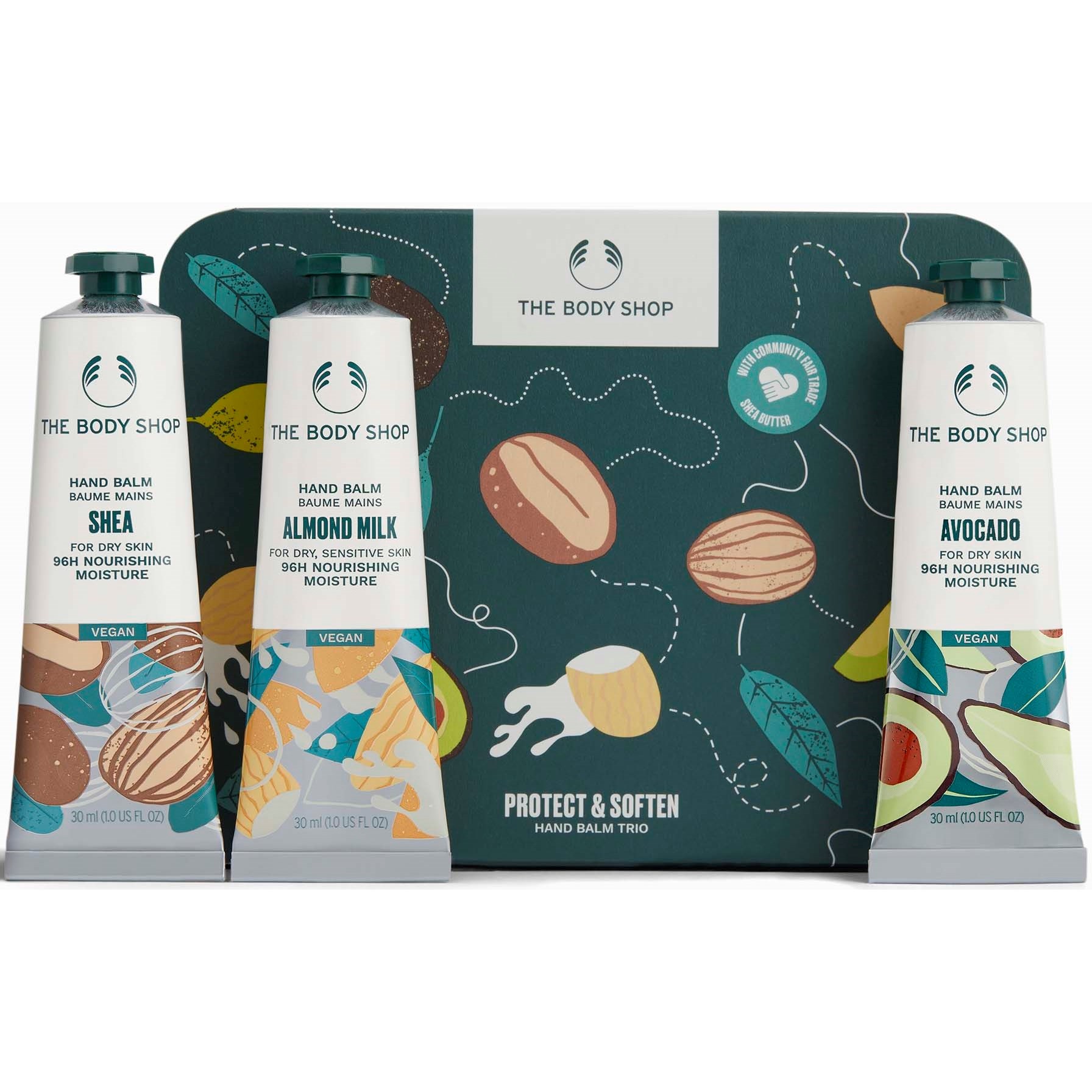 The Body Shop Protect & Soften Hand Balm Trio