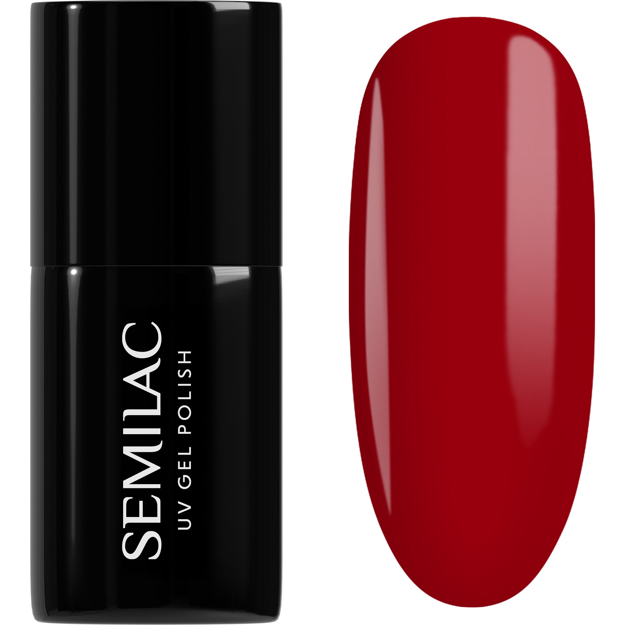 SEMILAC UV Gel Polish 345 Gorgeous Red