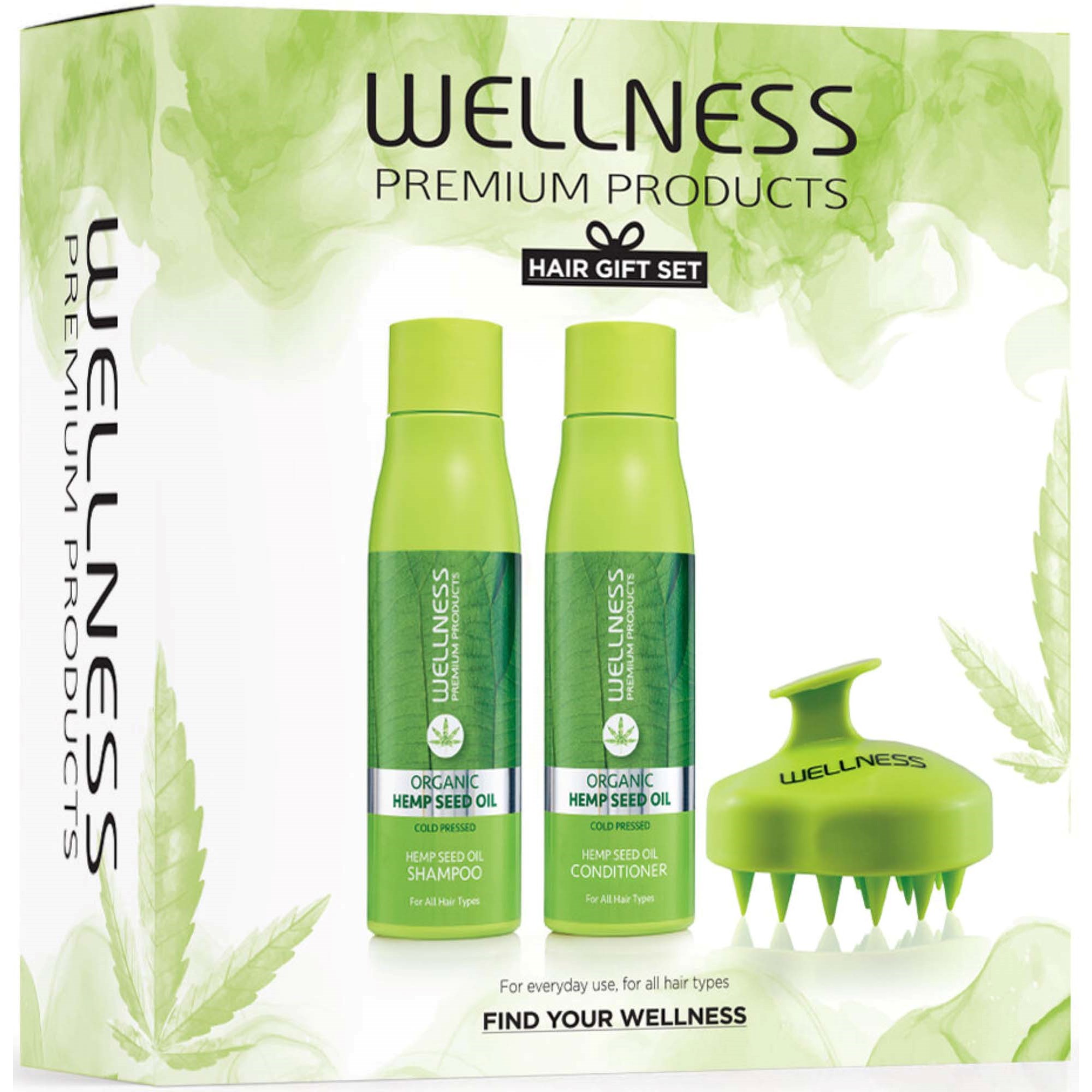 Wellness Premium Products Intensive Set (Shampoo 500 ml, Conditio
