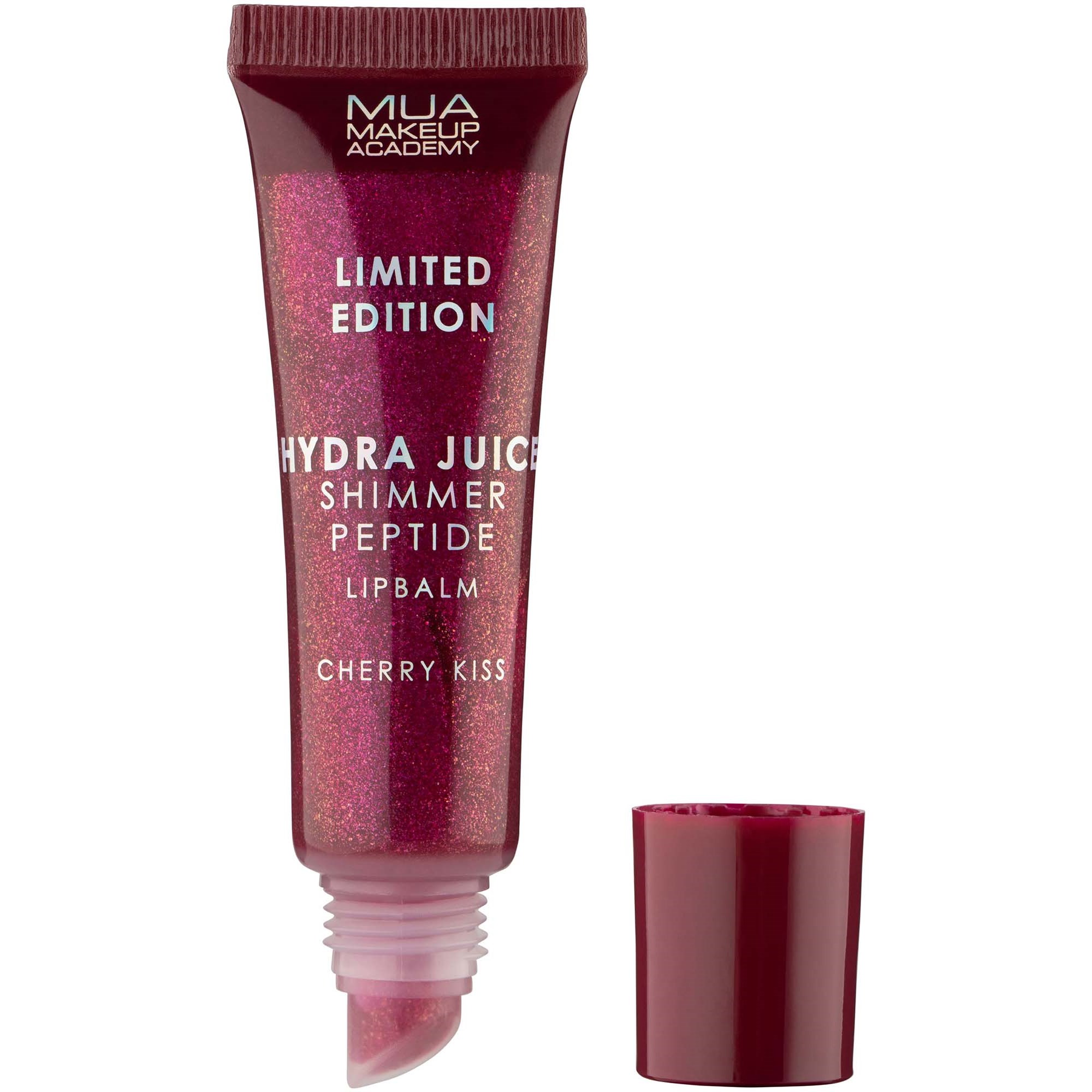 MUA Makeup Academy Hydra Juice Shimmer Peptide Lipbalm Cherry Kis