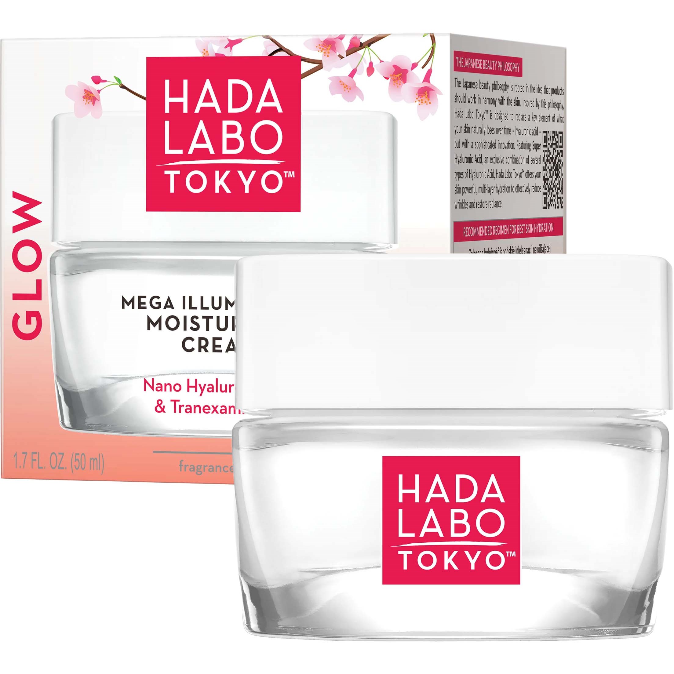 Hada Labo Tokyo GLOW Mega Illuminating Moisturizer Cream 50 ml
