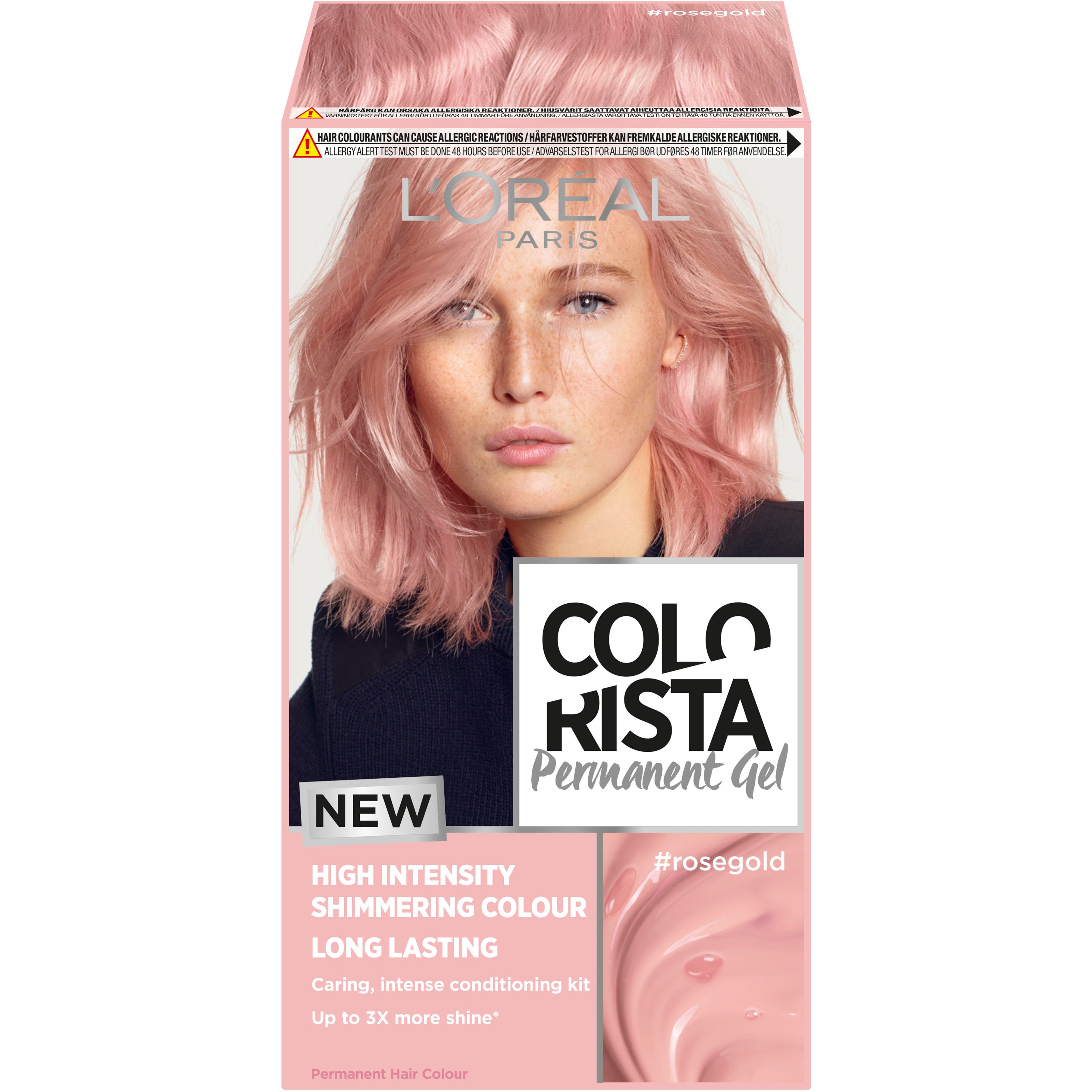 Loreal Paris Colorista Permanent Gel Rose Gold