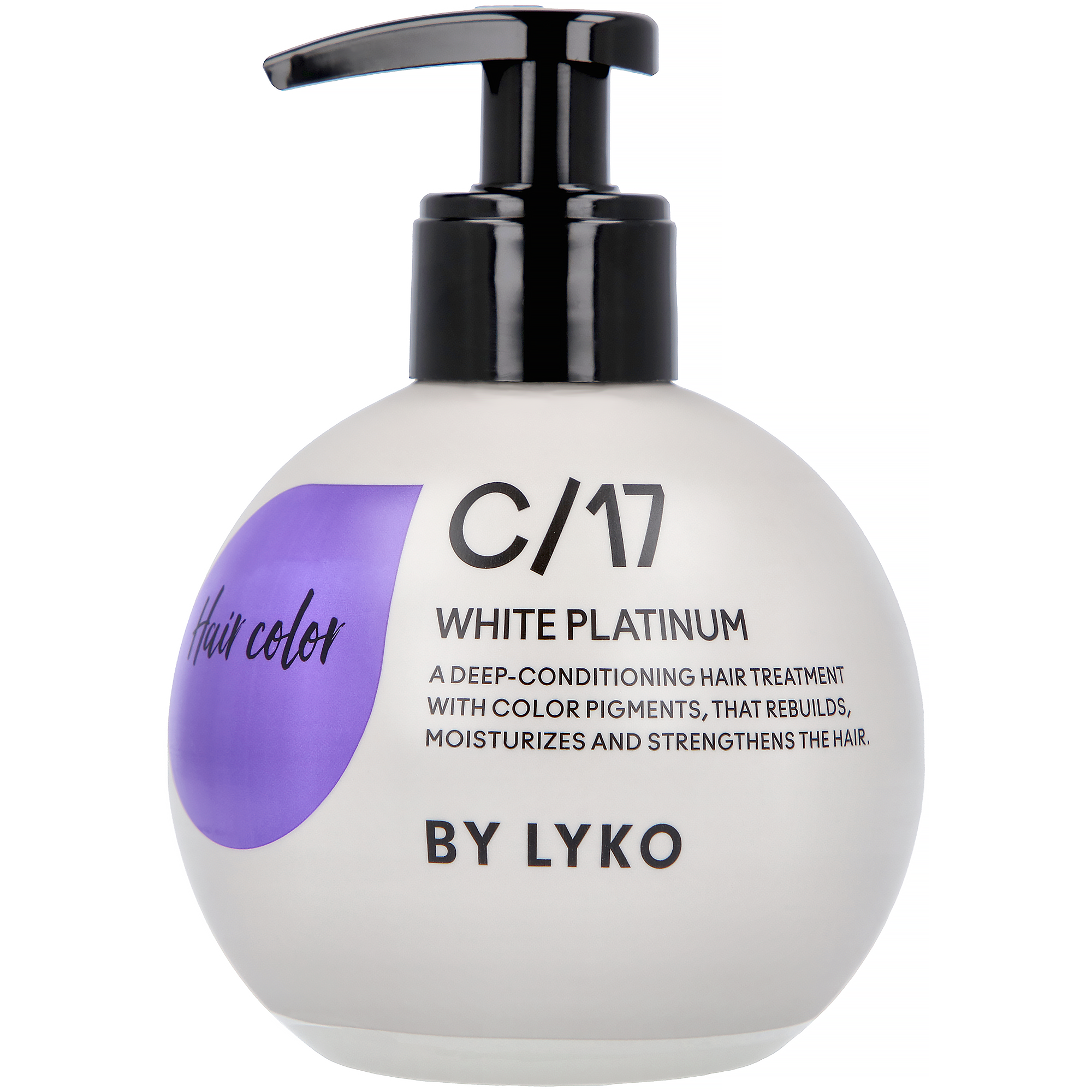 Lyko Haircolor C/17 White Platinum 200ml Färgbomb