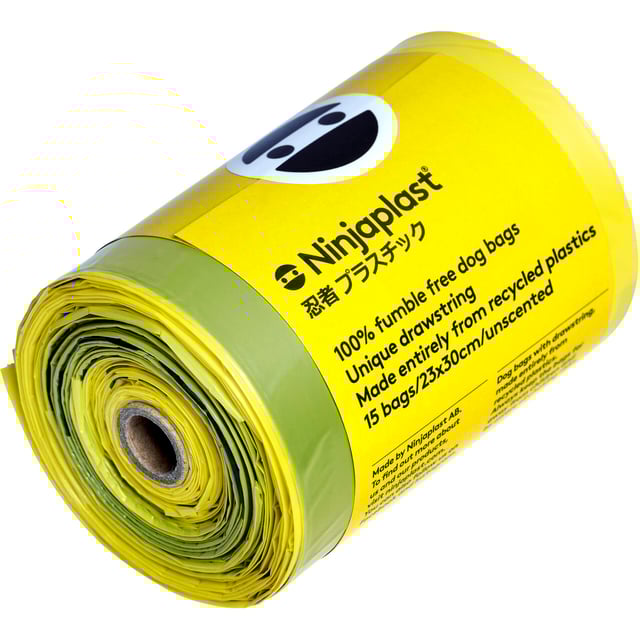 Hundpåsar med dragsnöre 15st