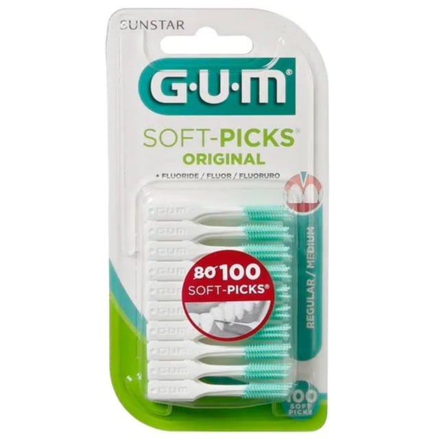 GUM Soft-Picks Original Regular/Medium 100 st