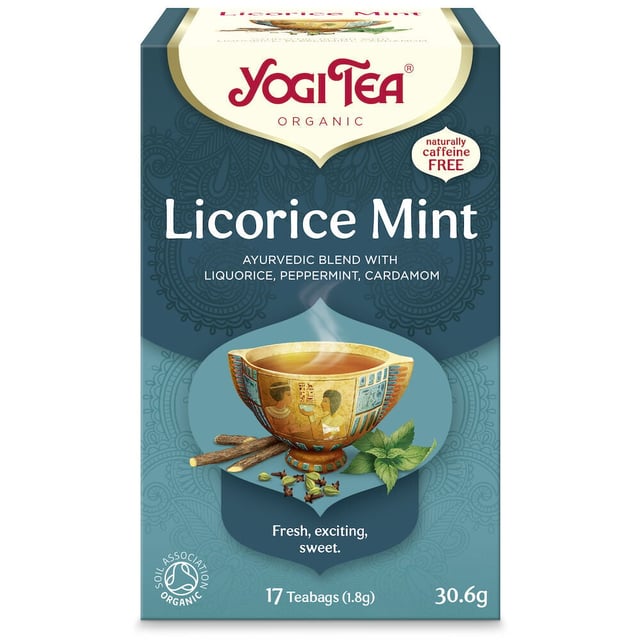 Yogi Tea Licorice Mint 17 påsar