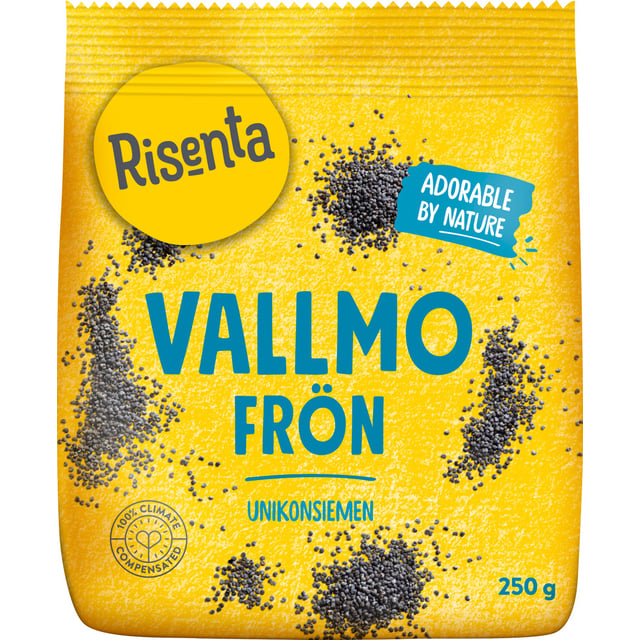 Risenta Vallmofrön 250 g