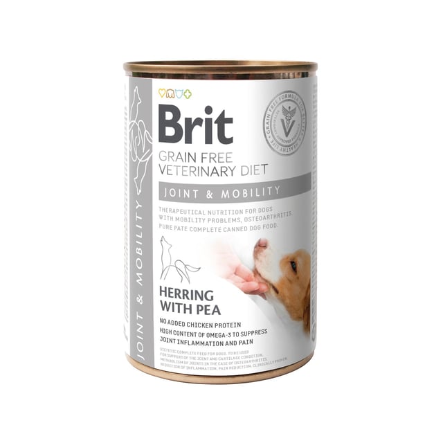 Brit Veterinary Diet Brit Grain-Free Vet Diets Dog Can Joint & Mobility 400 g