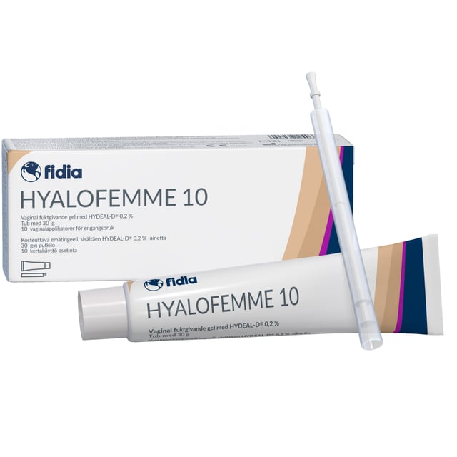 Hyalofemme Vaginal Fuktgivande Gel & Applikatorer 10 st 30 g