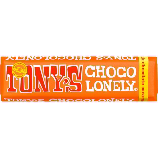 Tony´s Chocolonely Choklad Ljus Karamell & Havssalt 47 g