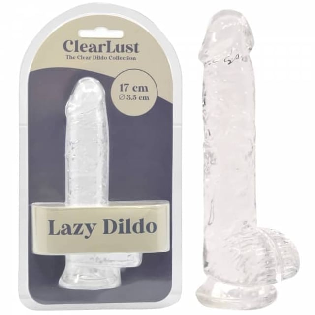 ClearLust Lazy Dildo