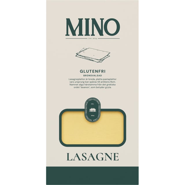 MINO Glutenfria Lasagneplattor 250 g
