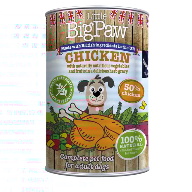 Little BigPaw Chicken, Potato, Peppers, Beans & Herbs 390 g