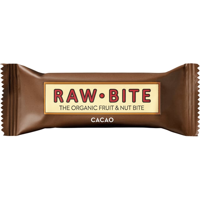 Raw Bite Frukt & Nötbar Choklad 50 g