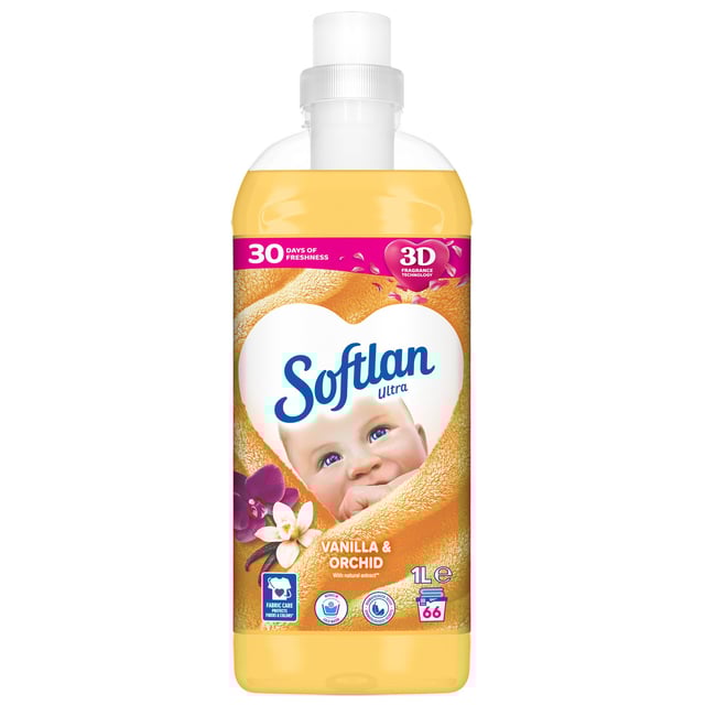 Softlan Sköljmedel Vanilla & Orchid 1 liter