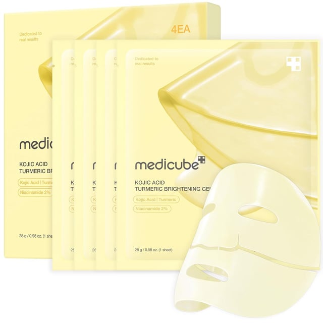 Medicube Kojic Acid Turmeric Brightening Gel Mask 4 st