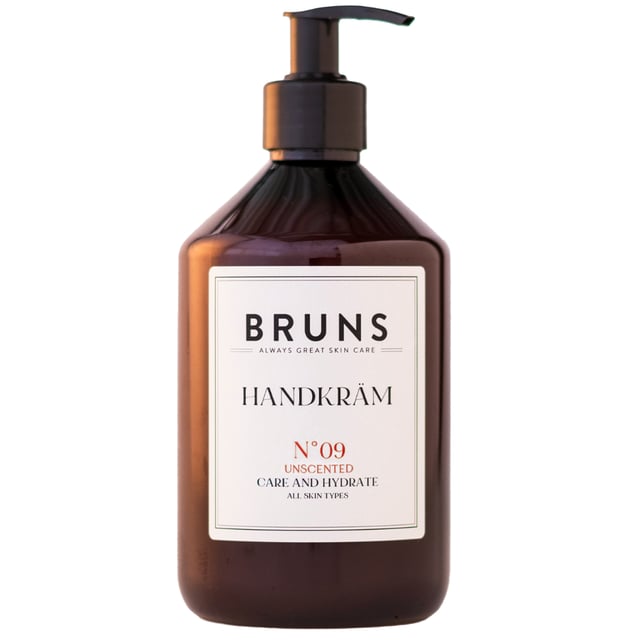 BRUNS Handkräm Nº09 Unscented 500 ml