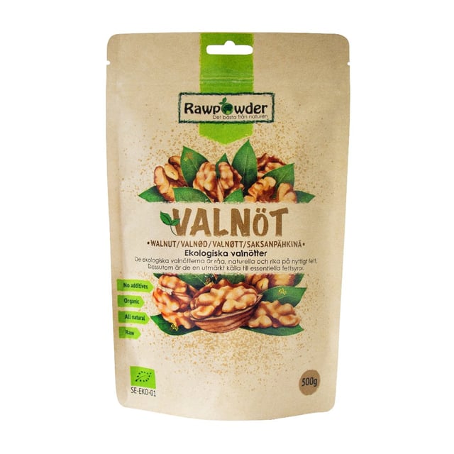 Rawpowder Valnöt 500 g