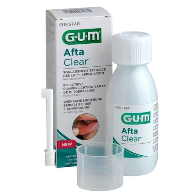 GUM AftaClear Munskölj 120 ml