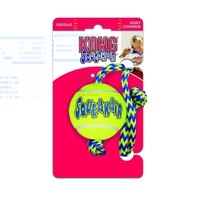 KONG Airdog Squeakair Tennisboll M Rep 7 cm