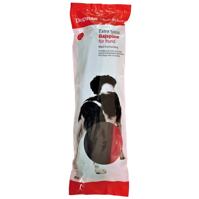 Dogman Bajspåse Knythandtag 60 st