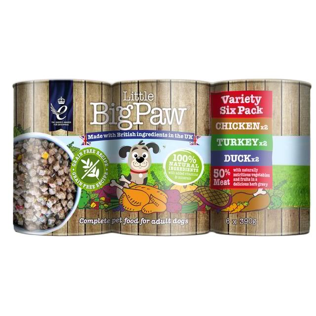 Little BigPaw Variety Six Pack 2340 g