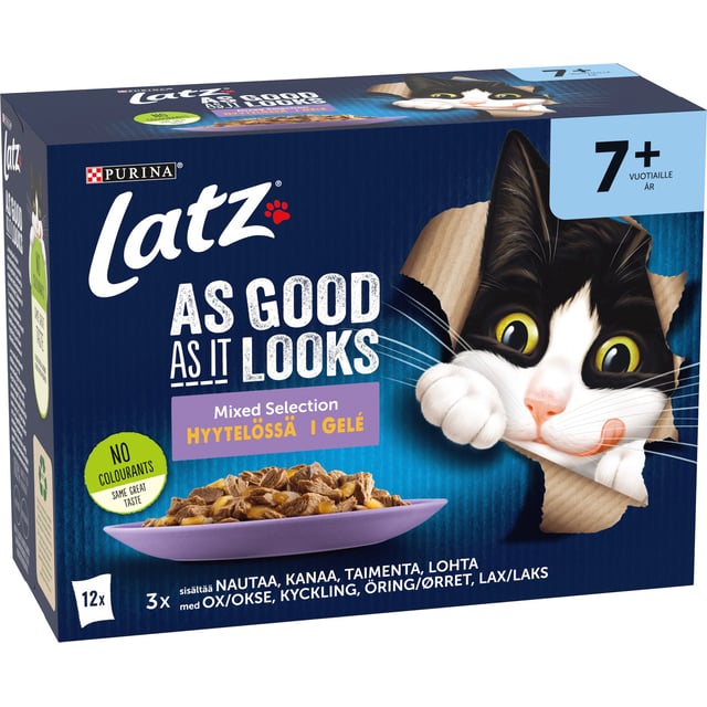 Latz Mixed Selection Kyckling, Öring & Lax 12-pack