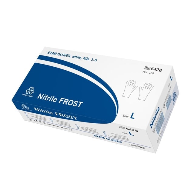 Evercare Nitrilhandske Large 150 st