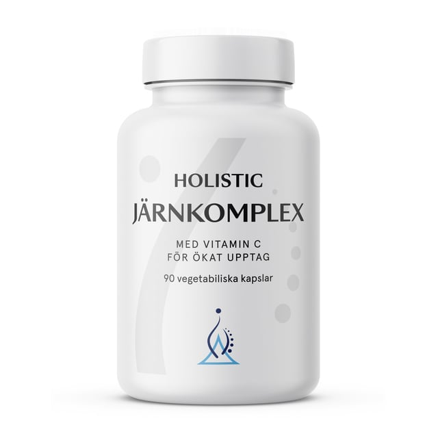 Holistic Järnkomplex 25 mg 90 kapslar