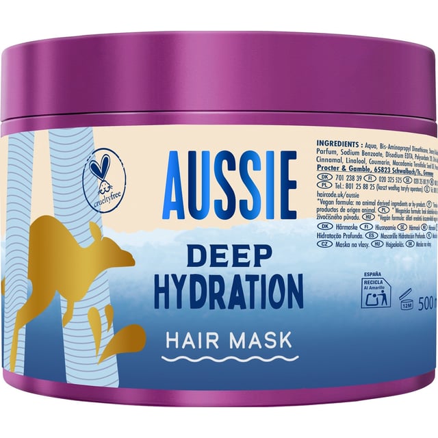 Aussie Deeep Moisture Hårinpackning 500 ml