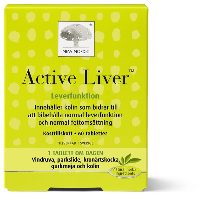 New Nordic Active Liver 60 tabletter