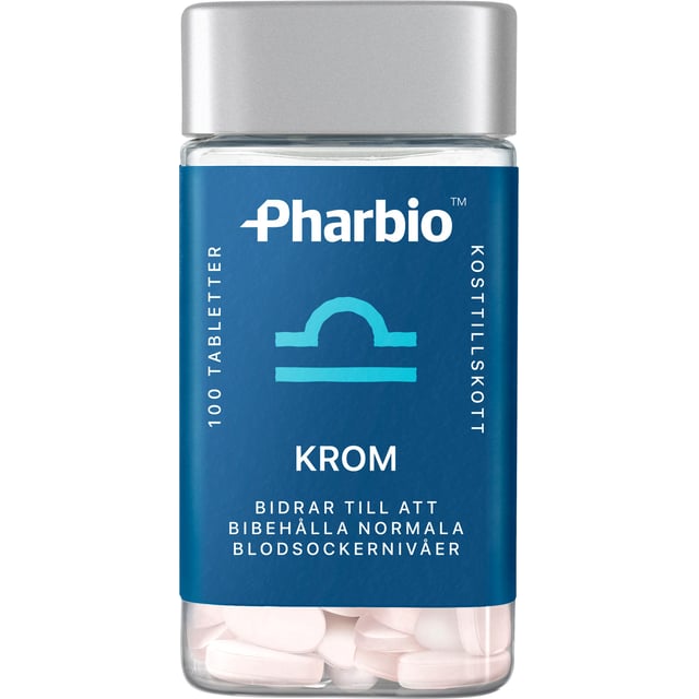 Pharbio Krom 100 tabletter