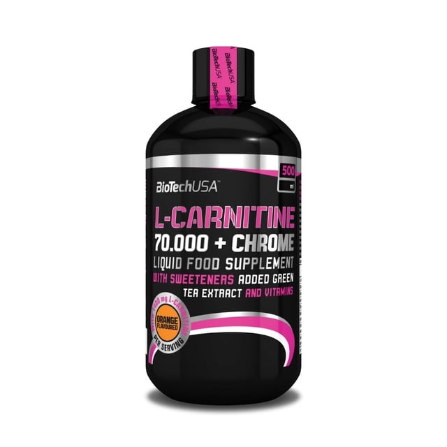 BioTechUSA L-Carnitine+Chrome Orange 500 ml