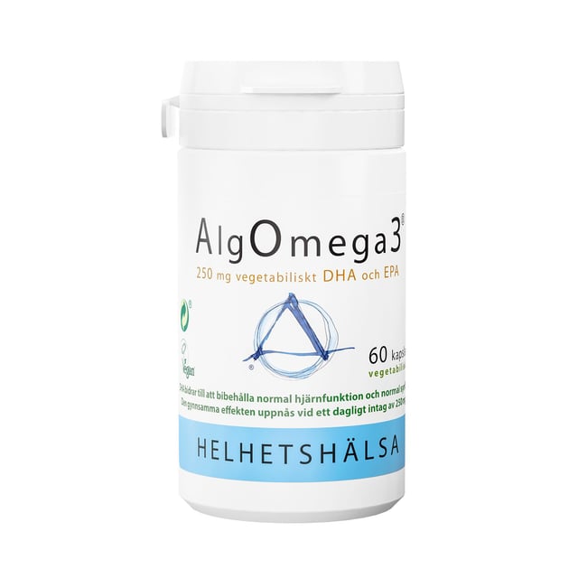 Helhetshälsa AlgOmega3 60 kapslar
