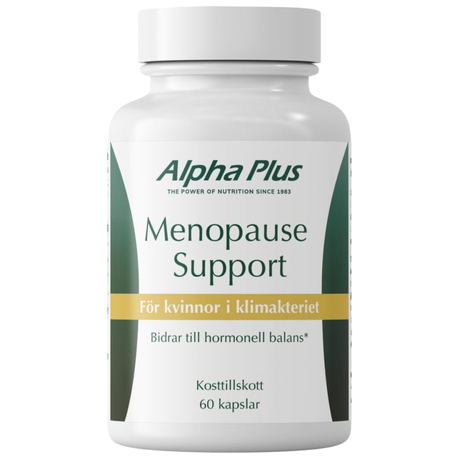Alpha Plus Menopause Support 60 kapslar