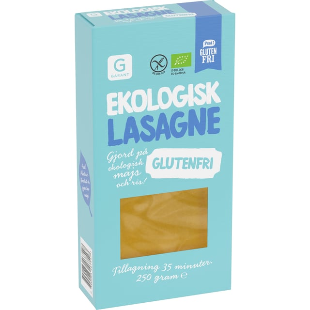 Garant Eko Glutenfri Lasagne Eko 250 g