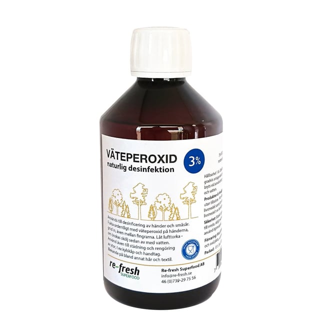 Re-fresh Superfood Väteperoxid 3% 300 ml
