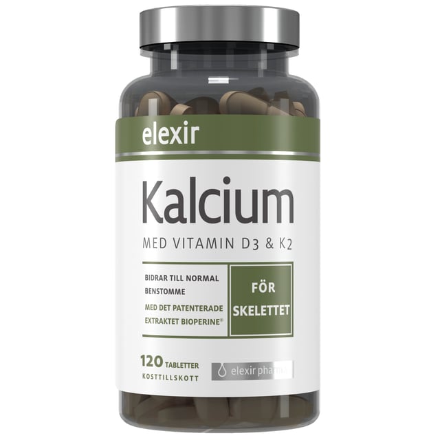 Elexir Pharma Kalcium 120 tabletter
