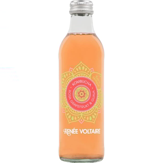 Renée Voltaire Kombucha Rosa Grapefrukt & Guava 275 ml