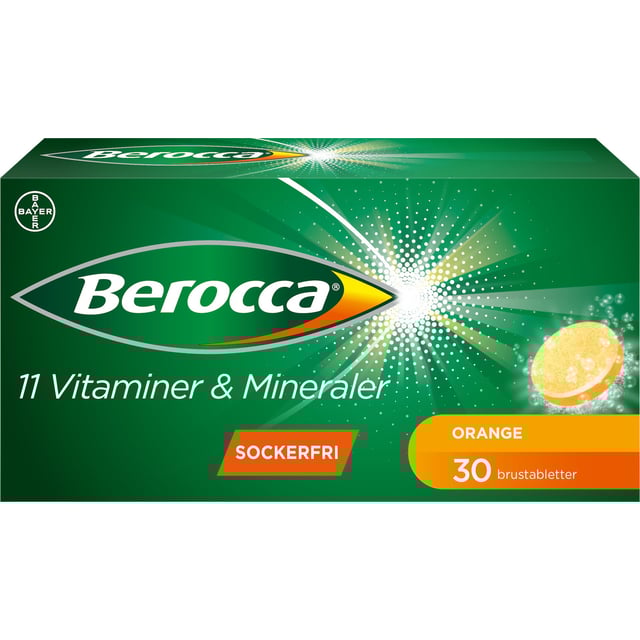 Berocca Energy Apelsin 30 brustabletter