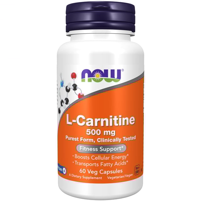 NOW L-Carnitine 500mg 60 kapslar