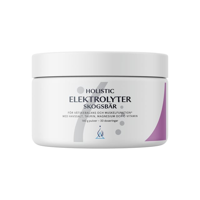 Holistic Elektrolyter Skogsbär 140 g