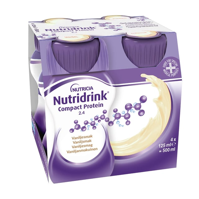 Nutridrink Compact Protein Vaniljsmak 4 x 125 ml
