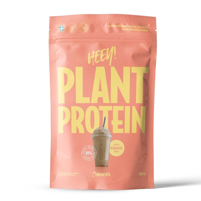 Heey! Veganskt Protein Choklad 500 g