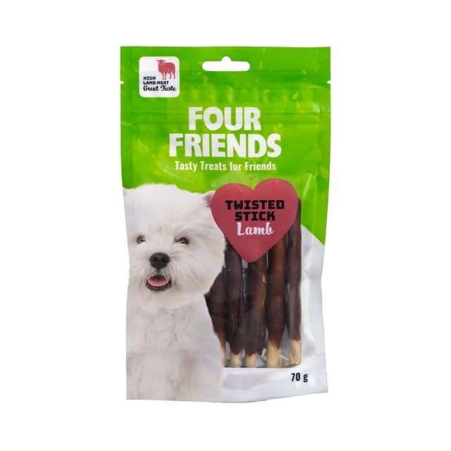 Fourfriends Twisted Stick Lamb 12,5 cm 7 st