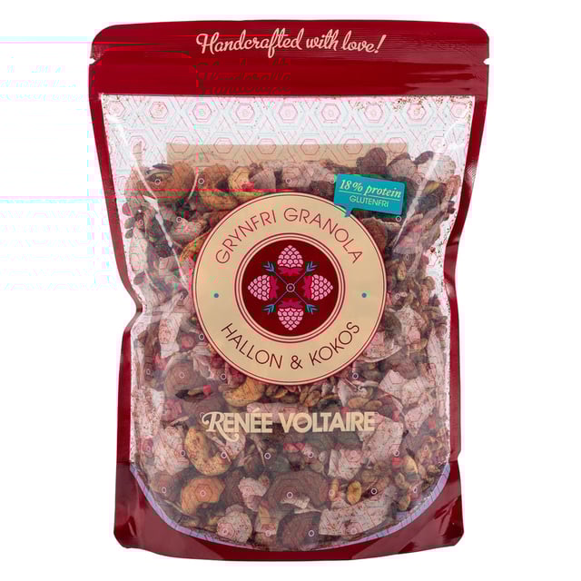 Renée Voltaire Grynfri Granola Hallon & Kokos 375 g